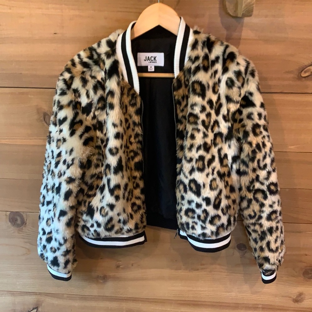 NEW cheetah fur coat